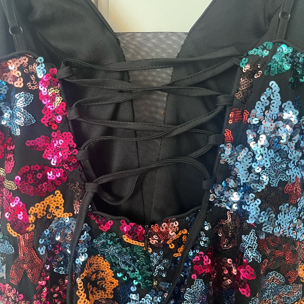 Sequined Mini Dress - Picture 4 of 4